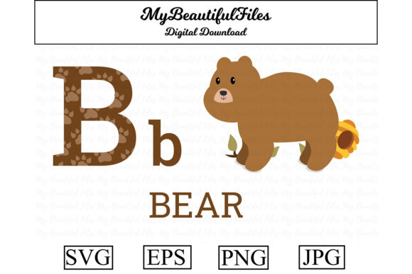 Alphabet ABC Animal – Bear: Graphics & Illustrations Review