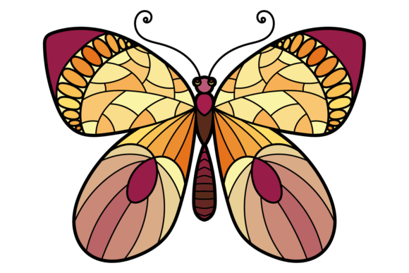 Colorful Butterfly Graphics: Summer Nature Illustrations