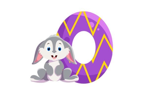 Cute Animal Icons Alphabet O Cliparts: Graphics & Illustrations