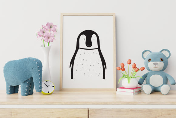 Cute Penguin Clip Art: Graphics & Illustrations for Handmade Brands