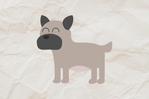 Dog Animal Vector Illustration Clipart: Graphics & Illustrations for Real Publishing